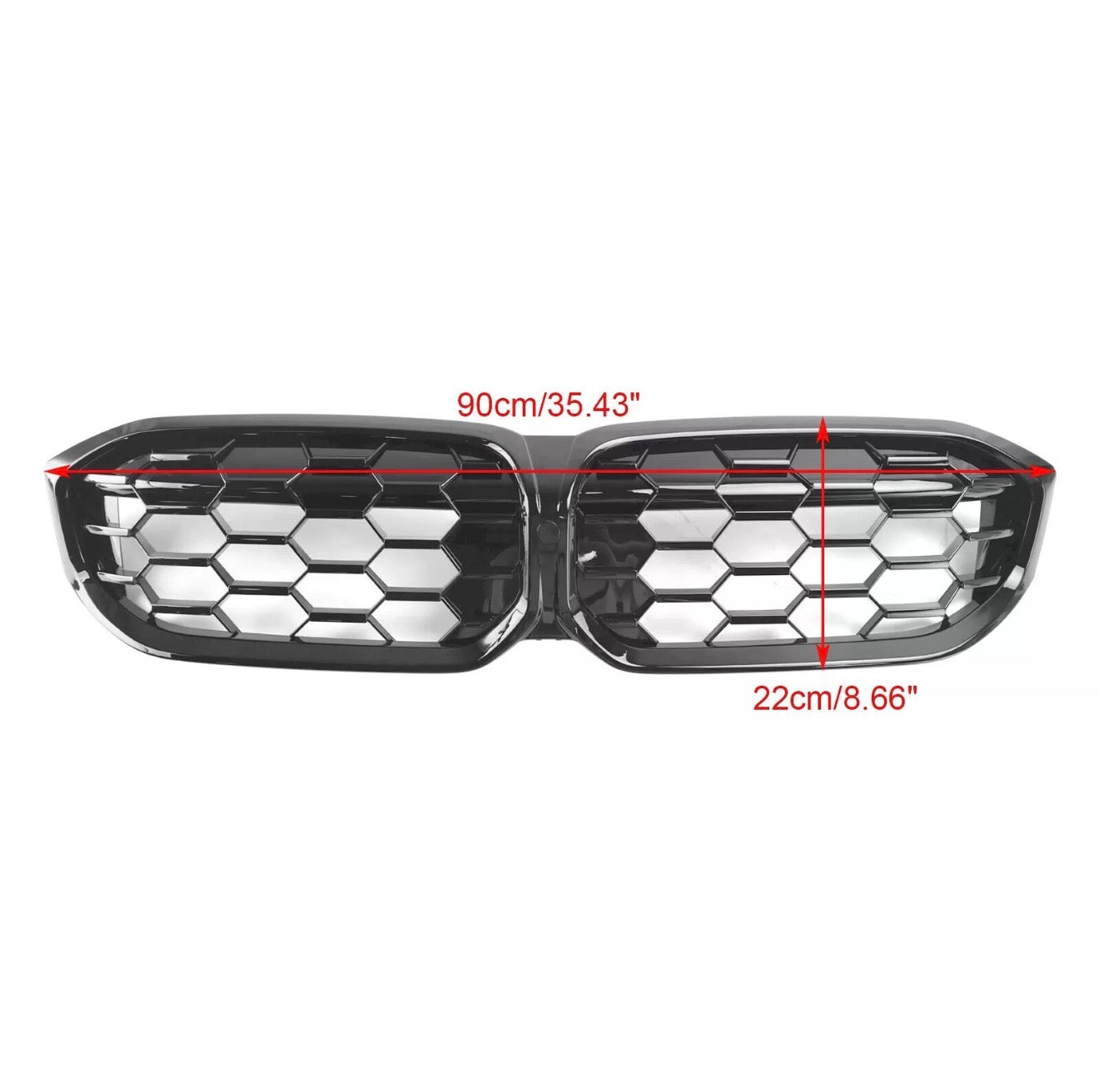 Gloss Black Front Kidney Grill Grille Fits  BMW G20 330i M340i 2023-2024!!