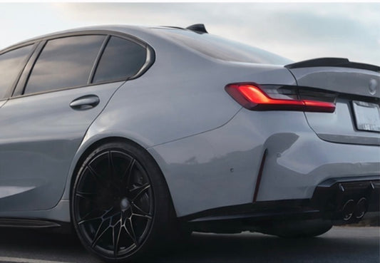 19-25 BMW G20 330i M340i G80 M3 Gloss Black CS Rear Spoiler Wing!!