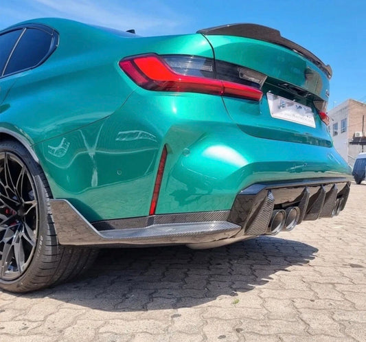 Carbon Fiber Rear Bumper Diffuser  For BMW G80 M3 G82 G83 M4 21+!!!